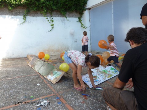 Construyendo el arenero