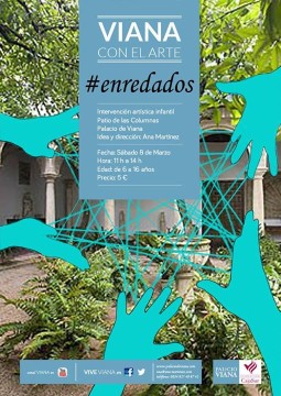 Intervención artistica Palacio de Viana
