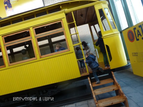 Vagón en el Museo del Ferrocarril