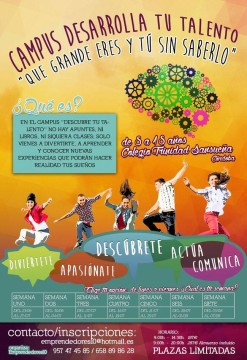 Escuela de Verano Trinidad Sansueña Córdoba