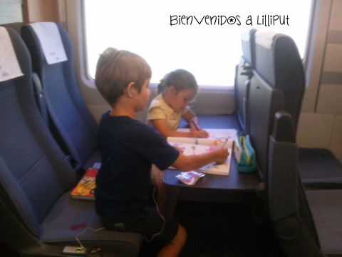Trayecto en tren