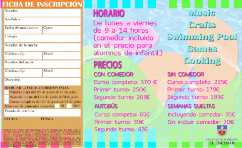 Escuela de Verano El Encinar