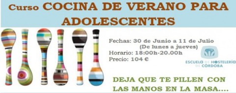 Escuela de cocina para adolescentes