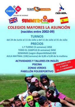 Summer Camp Check In Idiomas