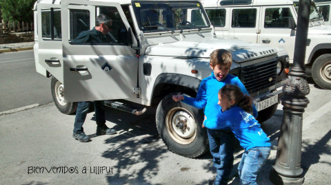 A punto de subir al 4x4