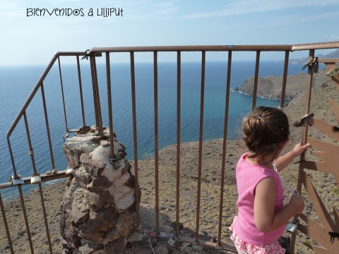 Candados en Mirador de la Amatista Cabo de Gata
