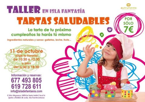 Taller tartas saludables