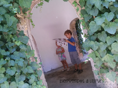 En Cenador del Jardín de Viana