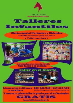 Talleres en el Hípico
