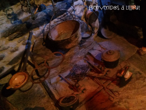 Detalles de la cocina de la Casa Gassia