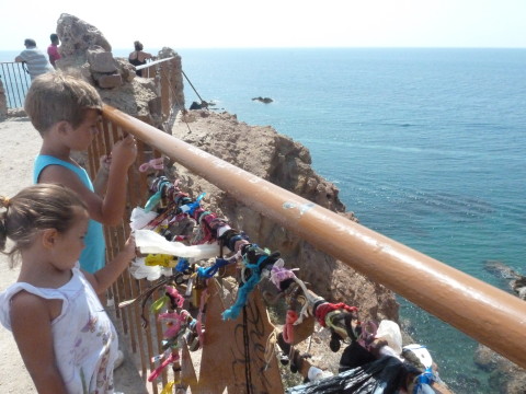 Candados en Faro Cabo de Gata