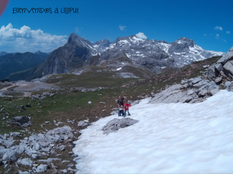 Nieve en Fuente Dé