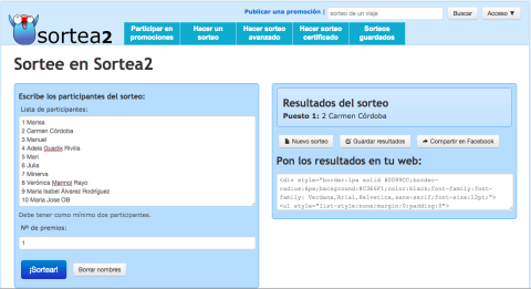 GANADOR