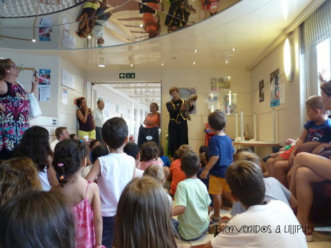 Espectáculo de magia infantil en Nissus Chios
