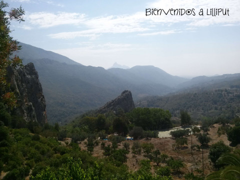 Vistas en la subida al barrio del Castillo