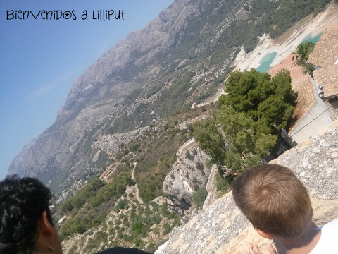 Vistas desde El Castell de Guadalest