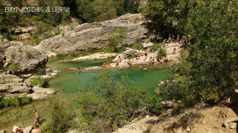 Cazorla con niños, Zonas de baño Río Borosa