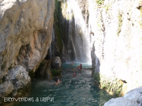 Cascadas en LAs Fuentes del Algar