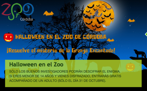 HAlloween en el zoo