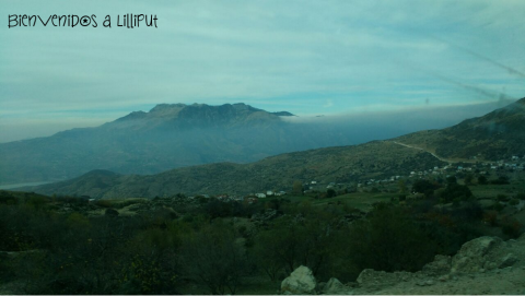 Camino hacia Ackchour. Marruecos con niños