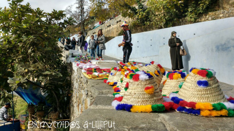 Sombreros de campesina. Chaouen