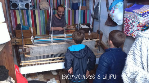 Telar en Chaouen