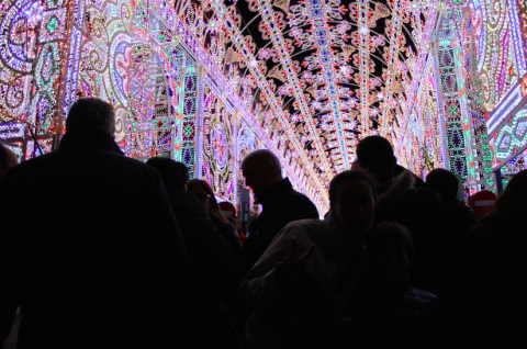 Calles iluminadas