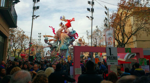 Falla Na Jordana. El Beso