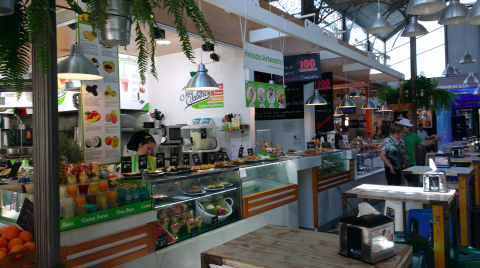 Helados en Mercado Victoria
