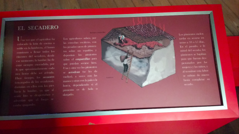 Secadero de pimientos