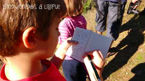 Libreta de campo, en La Vera