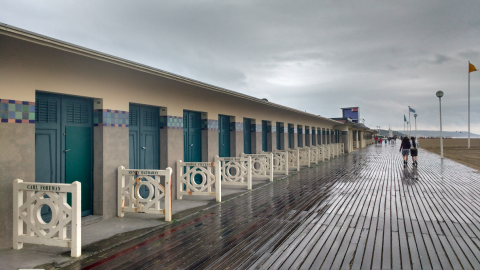 Paseo Marítimo LEs Blanches - Deuville con niños
