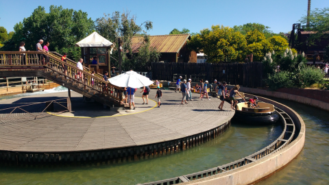 Acceso a los Rápidos - PortAventura con niños Acceso a los Rápidos - PortAventura con niños