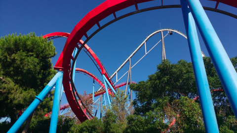 Un clásico de PortAventura: Dragon Khan Un clásico de PortAventura: Dragon Khan