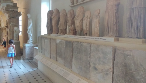 Museo de la Excavación, Epidauro con niños