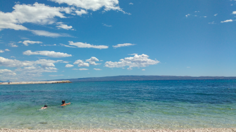 Mar Adriático en Split (Croacia)