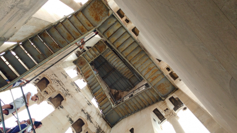 Escaleras de la Torre de la Catedral de Split - Split con niños