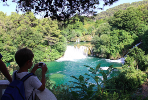 Parque Nacional de Krka, Croacia con niños