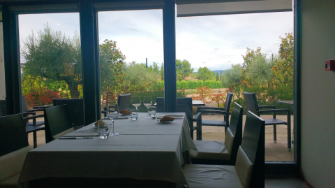 Restaurante Hospedería, Monasterio de Poblet con niños