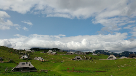 Velika Planina, Eslovenia con niños