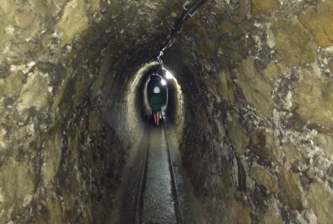 Minas de idrija, Eslovenia con niños